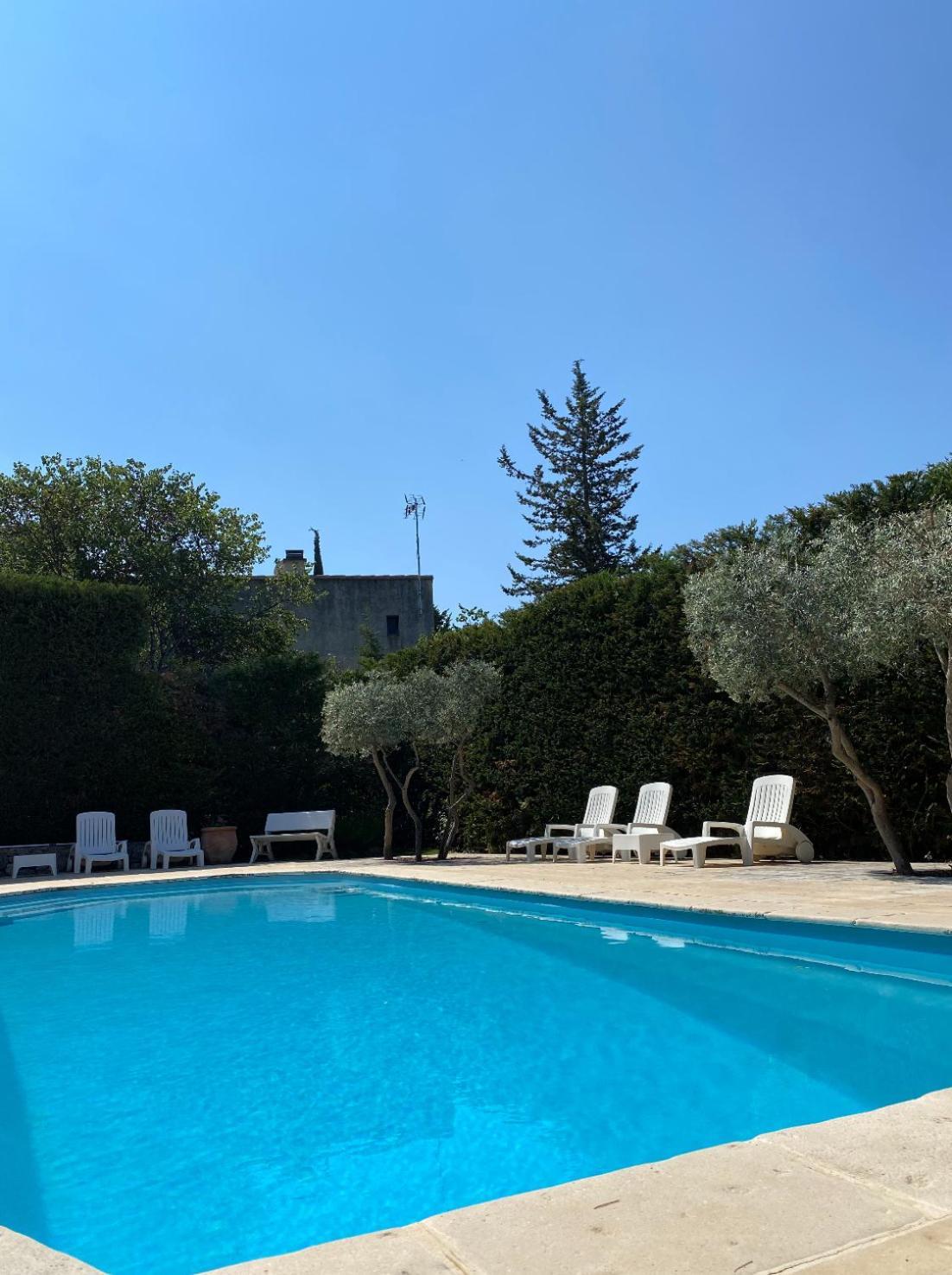 T3 Avec Jardin Et Piscine Privee Apartment Velaux Luaran gambar